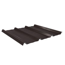 Damwandplaat 45/333 | Dak | Anti-Drup 700 g/m² | Staal 0,50 mm | 35 µm Mattpolyester | 32 - Donkerbruin #1