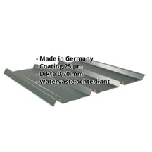 Damwandplaat 45/333 | Dak Aluminium 0,70 mm | 25 µm Polyester | 6005 - Mosgroen Damwandplaat 45/333 | Dak | Aluminium 0,70 mm | 25 µm Polyester | 6005 - Mosgroen #2