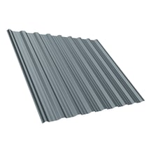 Damwandplaat T18DR | Dak | Staal 0,50 mm | 25 µm Polyester | 7000 - Pelsgrijs #1