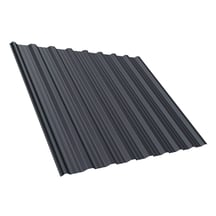 Damwandplaat T18DR | Dak Staal 0,50 mm | 25 µm Polyester | 7024 - Grafietgrijs Damwandplaat T18DR | Dak | Staal 0,50 mm | 25 µm Polyester | 7024 - Grafietgrijs #1