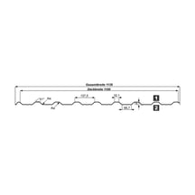 Damwandplaat T18DR | Dak Staal 0,50 mm | 25 µm Polyester | 7035 - Lichtgrijs Damwandplaat T18DR | Dak | Staal 0,50 mm | 25 µm Polyester | 7035 - Lichtgrijs #5
