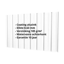 Damwandplaat T18DR | Gevel | Staal 0,75 mm | Aluzink | Zilvergrijs #2