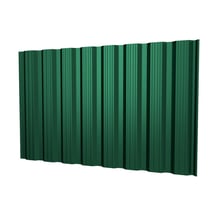 Damwandplaat T18DR | Gevel | Staal 0,50 mm | 35 µm Mattpolyester | 6005 - Mosgroen #1