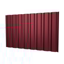 Damwandplaat T18DR | Gevel Staal 0,50 mm | 25 µm Polyester | 3005 - Wijnrood Damwandplaat T18DR | Gevel | Staal 0,50 mm | 25 µm Polyester | 3005 - Wijnrood #1