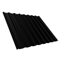Damwandplaat T20M | Dak | Anti-Drup 700 g/m² Staal 0,50 mm | 50 µm PURLAK® | 9005 - Gitzwart Damwandplaat T20M | Dak | Anti-Drup 700 g/m² | Staal 0,50 mm | 50 µm PURLAK® | 9005 - Gitzwart #1