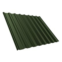 Damwandplaat T20M | Dak | Anti-Drup 700 g/m² | Staal 0,75 mm | 25 µm Polyester | 6020 - Chroomoxydegroen #1