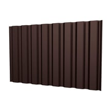 Damwandplaat T20M | Gevel | Staal 0,50 mm | 25 µm Polyester | 8017 - Chocoladebruin #1