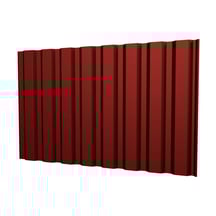 Damwandplaat T20M | Gevel | Staal 0,75 mm | 25 µm Polyester | 028 - Kersrood #1