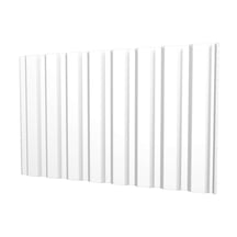 Damwandplaat T20M | Gevel | Staal 0,75 mm | 25 µm Polyester | 9010 - Zuiverwit #1