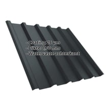 Damwandplaat T35/207M | Dak | Aluminium 0,70 mm | 25 µm Polyester | 7016 - Antracietgrijs #2