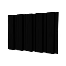 Damwandplaat T35DR | Gevel | Staal 0,50 mm | 50 µm PURMAT® | 033 - Zwart #1