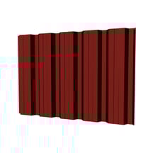 Damwandplaat T35DR | Gevel Staal 0,40 mm | 25 µm Polyester | 028 - Kersrood Damwandplaat T35DR | Gevel | Staal 0,40 mm | 25 µm Polyester | 028 - Kersrood #1