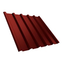 Damwandplaat T35M | Dak | Staal 0,40 mm | 25 µm Polyester | 028 - Kersrood #1