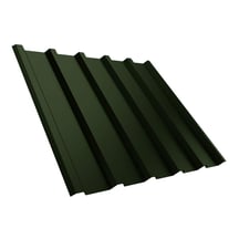 Damwandplaat T35M | Dak | Staal 0,50 mm | 25 µm Polyester | 6020 - Chroomoxydegroen #1