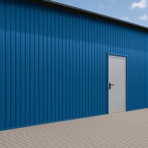 Damwandplaat T7M | Gevel | Staal 0,50 mm | 25 µm Polyester | 5010 - Gentiaanblauw #3