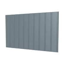Damwandplaat T7M | Gevel | Staal 0,50 mm | 25 µm Polyester | 7000 - Pelsgrijs #1