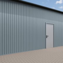 Damwandplaat T7M | Gevel | Staal 0,50 mm | 25 µm Polyester | 7000 - Pelsgrijs #3