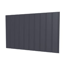 Damwandplaat T7M | Gevel | Staal 0,50 mm | 25 µm Polyester | 7024 - Grafietgrijs #1