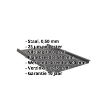 Felsplaat 33/500-LE | Dak | Anti-Drup 1000 g/m² Staal 0,50 mm | 25 µm Polyester | 9005 - Gitzwart Felsplaat 33/500-LE | Dak | Anti-Drup 1000 g/m² | Staal 0,50 mm | 25 µm Polyester | 9005 - Gitzwart #2