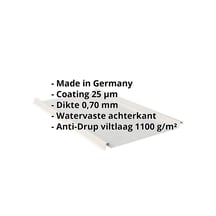Felsplaat 33/500-LE | Dak | Anti-Drup 1000 g/m² Aluminium 0,70 mm | 25 µm Polyester | 9006 - Zilver-Metallic Felsplaat 33/500-LE | Dak | Anti-Drup 1000 g/m² | Aluminium 0,70 mm | 25 µm Polyester | 9006 - Zilver-Metallic #2