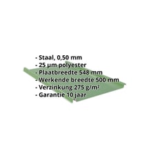 Felsplaat 33/500-LE | Dak | Staal 0,50 mm | 25 µm Polyester | 6002 - Loofgroen #2