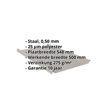 Felsplaat 33/500-LE | Dak | Staal 0,50 mm | 25 µm Polyester | 9007 - Grijs aluminiumkleurig #2