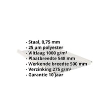 Felsplaat 33/500-LR | Dak | Anti-Drup 1000 g/m² Staal 0,75 mm | 25 µm Polyester | 9006 - Zilver-Metallic Felsplaat 33/500-LR | Dak | Anti-Drup 1000 g/m² | Staal 0,75 mm | 25 µm Polyester | 9006 - Zilver-Metallic #2