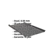 Felsplaat 33/500-LR | Dak | Anti-Drup 700 g/m² Staal 0,50 mm | 25 µm Polyester | 9005 - Gitzwart Felsplaat 33/500-LR | Dak | Anti-Drup 700 g/m² | Staal 0,50 mm | 25 µm Polyester | 9005 - Gitzwart #2