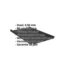 Felsplaat 33/500-LR | Dak | Anti-Drup 700 g/m² Staal 0,50 mm | 80 µm Shimoco | 9005 - Gitzwart Felsplaat 33/500-LR | Dak | Anti-Drup 700 g/m² | Staal 0,50 mm | 80 µm Shimoco | 9005 - Gitzwart #2