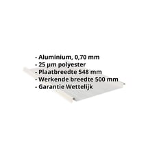 Felsplaat 33/500-LR | Dak | Aluminium 0,70 mm | 25 µm Polyester | 9006 - Zilver-Metallic #2