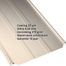 Felsplaat PD-510-S | Damwand Staal 0,50 mm | 25 µm Polyester | 1015 - Licht ivoorkleurig Felsplaat PD-510-S | Damwand | Staal 0,50 mm | 25 µm Polyester | 1015 - Licht ivoorkleurig #2