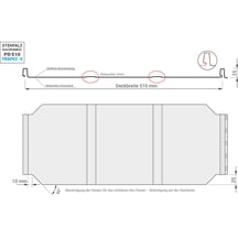 Felsplaat PD-510-S | Damwand Staal 0,50 mm | 25 µm Polyester | 6020 - Chroomoxydegroen Felsplaat PD-510-S | Damwand | Staal 0,50 mm | 25 µm Polyester | 6020 - Chroomoxydegroen #3