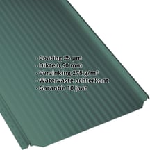 Felsplaat PD-510-S | Mikro Staal 0,50 mm | 25 µm Polyester | 6005 - Mosgroen Felsplaat PD-510-S | Mikro | Staal 0,50 mm | 25 µm Polyester | 6005 - Mosgroen #2