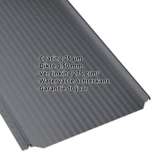 Felsplaat PD-510-S | Mikro Staal 0,50 mm | 25 µm Polyester | 7016 - Antracietgrijs Felsplaat PD-510-S | Mikro | Staal 0,50 mm | 25 µm Polyester | 7016 - Antracietgrijs #2