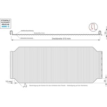 Felsplaat PD-510-S | Nano Staal 0,50 mm | 35 µm mattpolyester | 028 - Kersrood Felsplaat PD-510-S | Nano | Staal 0,50 mm | 35 µm mattpolyester | 028 - Kersrood #3
