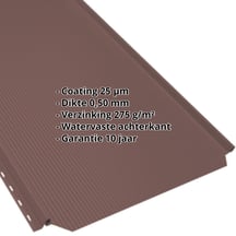 Felsplaat PD-510-S | Nano Staal 0,50 mm | 25 µm Polyester | 8012 - Roodbruin Felsplaat PD-510-S | Nano | Staal 0,50 mm | 25 µm Polyester | 8012 - Roodbruin #2