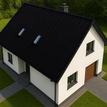 Felsplaat PD-510-S | Vlak | Anti-Drup 700 g/m² | Staal 0,50 mm | 50 µm PURMAT® | 9005 - Gitzwart #12