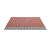 Golfplaat 18/1064 | Dak | Anti-Drup 700 g/m² | Staal 0,50 mm | 60 µm Puramid | 8004 - Koperbruin #5