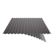 Golfplaat 18/1064 | Dak | Anti-Drup 700 g/m² | Staal 0,50 mm | 60 µm Puramid | 8017 - Chocoladebruin #6
