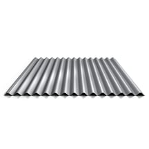 Golfplaat 18/1064 | Dak | Aluminium 0,70 mm | 25 µm Polyester | 9006 - Zilver-Metallic #1