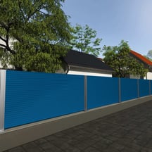 Golfplaat PF25W | Gevel | Staal 0,50 mm | 25 µm Polyester | 5010 - Gentiaanblauw #4