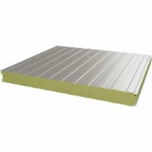 Sandwich Paneel Wall 1100 80 | Gevel | Kern 80 mm | 25 µm Polyester | 9002 - Grijswit | 3000 mm #2