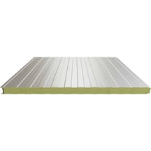 Sandwich Paneel Wall 1150 40 | Gevel | Kern 40 mm | 25 µm Polyester | 9002 - Grijswit | 3000 mm #1