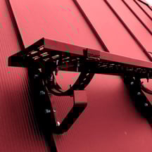 Looprooster | Set | Voor felsplaat PD-510-S | Breedte 40 cm | 3004 - Robijnrood #1