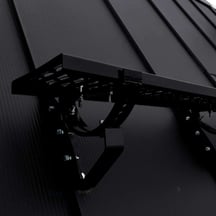 Looprooster | Set | Voor felsplaat PD-510-S | Breedte 40 cm | 9005 - Gitzwart #1