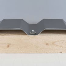 RVS schroeven | Voor montage dal op houten constructie | 6,0 x 40 mm E12 | Grijs aluminiumkleurig #7