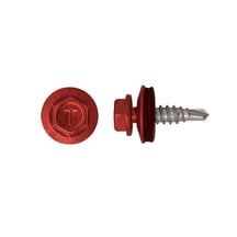 RVS schroeven | Voor overlappingen en zetwerk | 4,8 x 20 mm D14 | Bruinrood #1