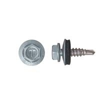 RVS schroeven | Voor overlappingen en zetwerk | 4,8 x 20 mm D14 | Venstergrijs #1