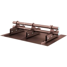 Sneeuwvangbuis | Voor felsplaat PD-510-S | Lengte 2,00 m | 8017 - Chocoladebruin #1