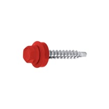 Verzinkte schroeven | Voor montage dal op houten constructie | 4,8 x 35 mm D14 | Koraalrood #1